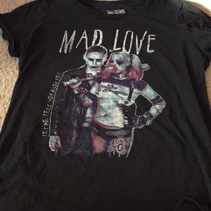 Suicide squad Harley Quinn and Joker tee